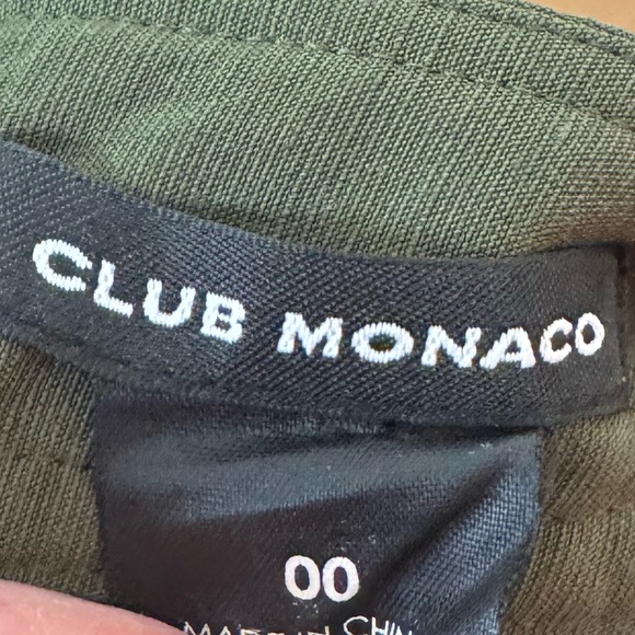 CLUB MONACO Torela Wrap Linen Blend Jumpsuit - Picture 6 of 7